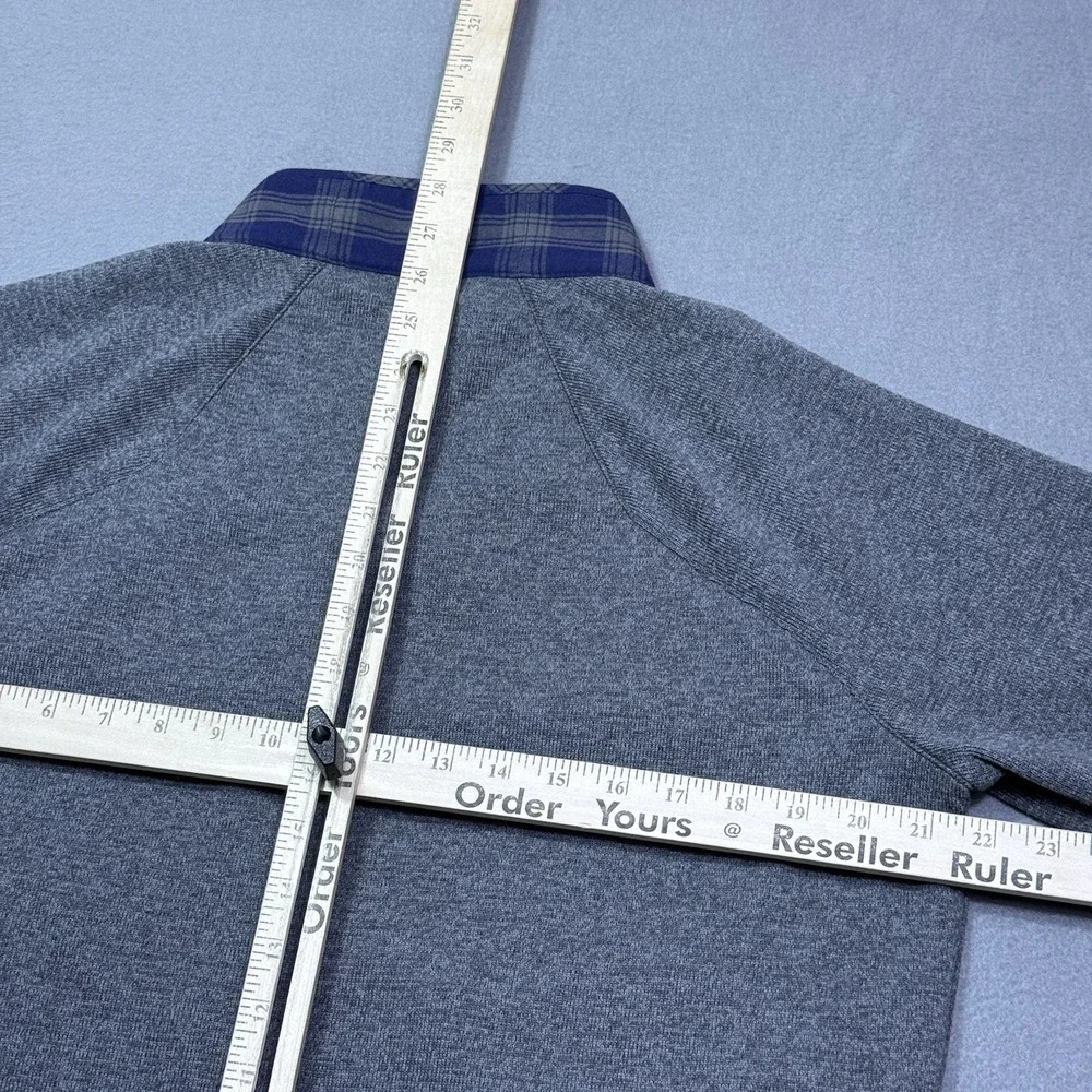 Peter Millar Jacket Mens M Performance Flannel Full Zip Athleisure Normcore